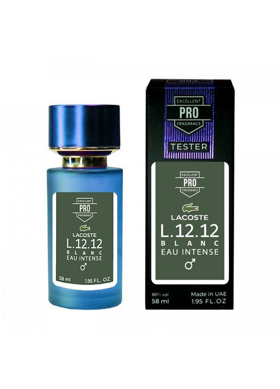 Чоловічий деревний парфум L.12.12. Blanc Eau Intense - Tester 58 ml No Brand (365813713)
