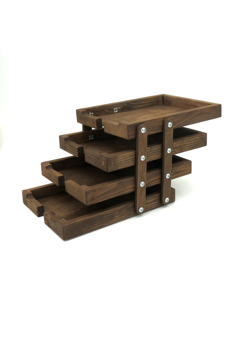 Бюро для бумаг из дерева Акранес капучино (БЮР-000109) No Brand (328414746)