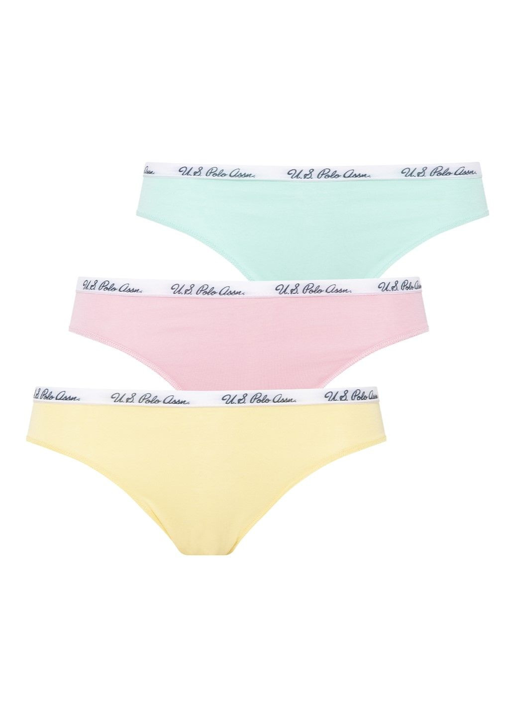 Труси-сліпи жіночі (3 шт) U.S. Polo Assn. 66288_5 (295547666)