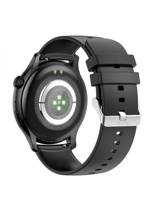 Умные часы Y10 Pro AMOLED Smart sports watch (с поддержкой звонков) черные Hoco (293345642)