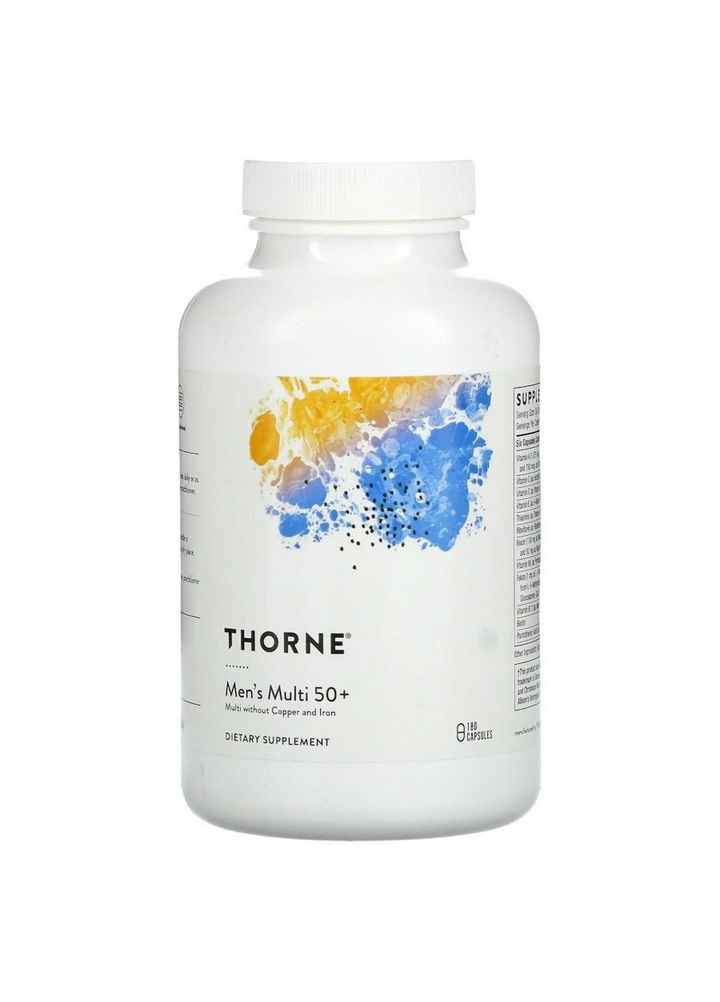 Витамины и минералы Men's Multi 50+, 180 капсул Thorne Research (293480255)