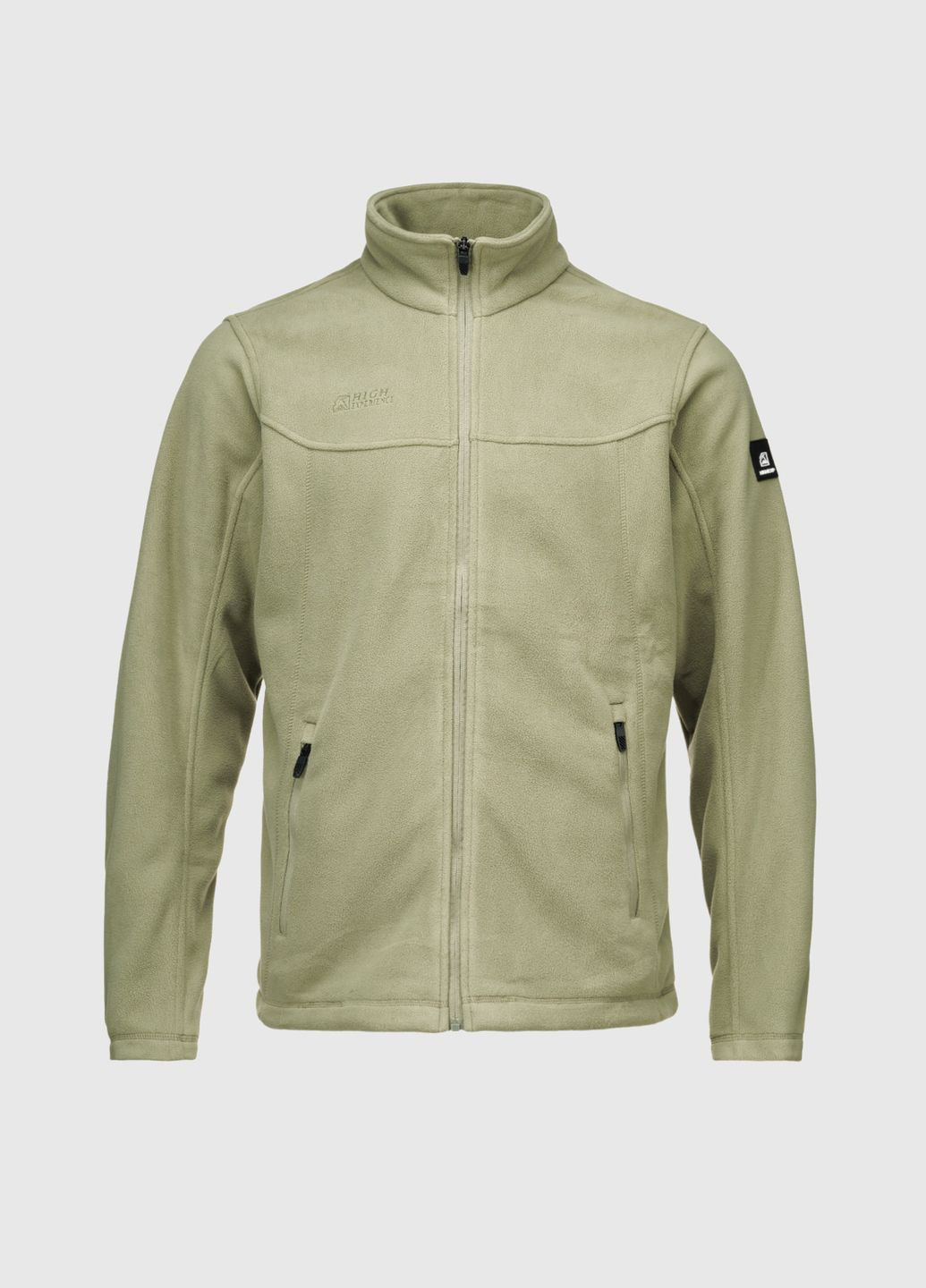 Кофта флісова однотонна чоловіча MB13106-6065 Зелений High (316002268)