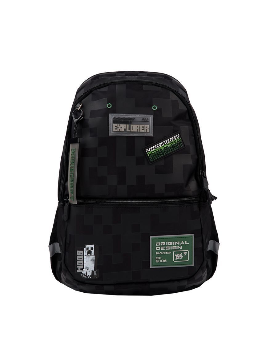Рюкзак T-113 Minecraft Boom 42х27х12,5 см Чорний (559973) Yes (365290922)