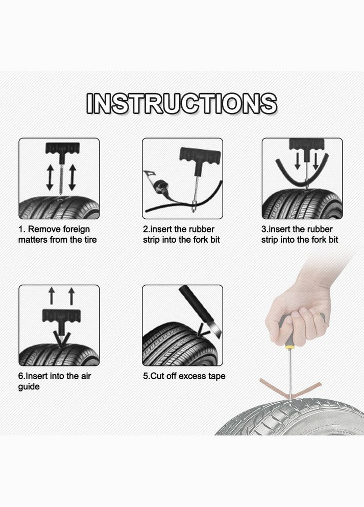 Інструмент для ремонту автомобільних шин XJXN (297707664)