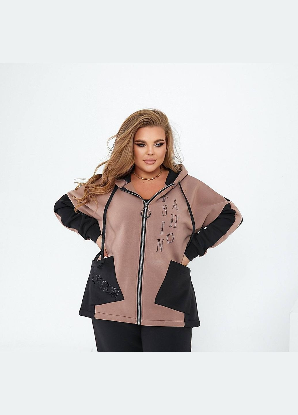 Спортивний костюм на флісі колір бордо New Trend (304990882)