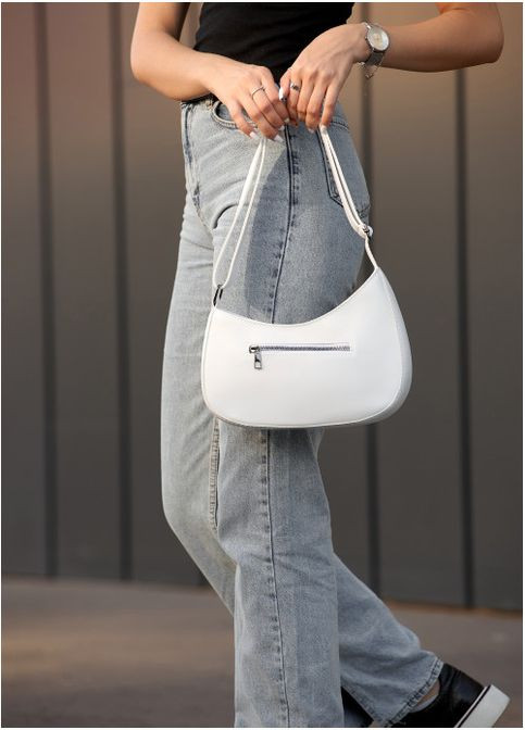 Жіноча сумка Leoma Kor біла (R-53090008-VS) Sambag (302450447)