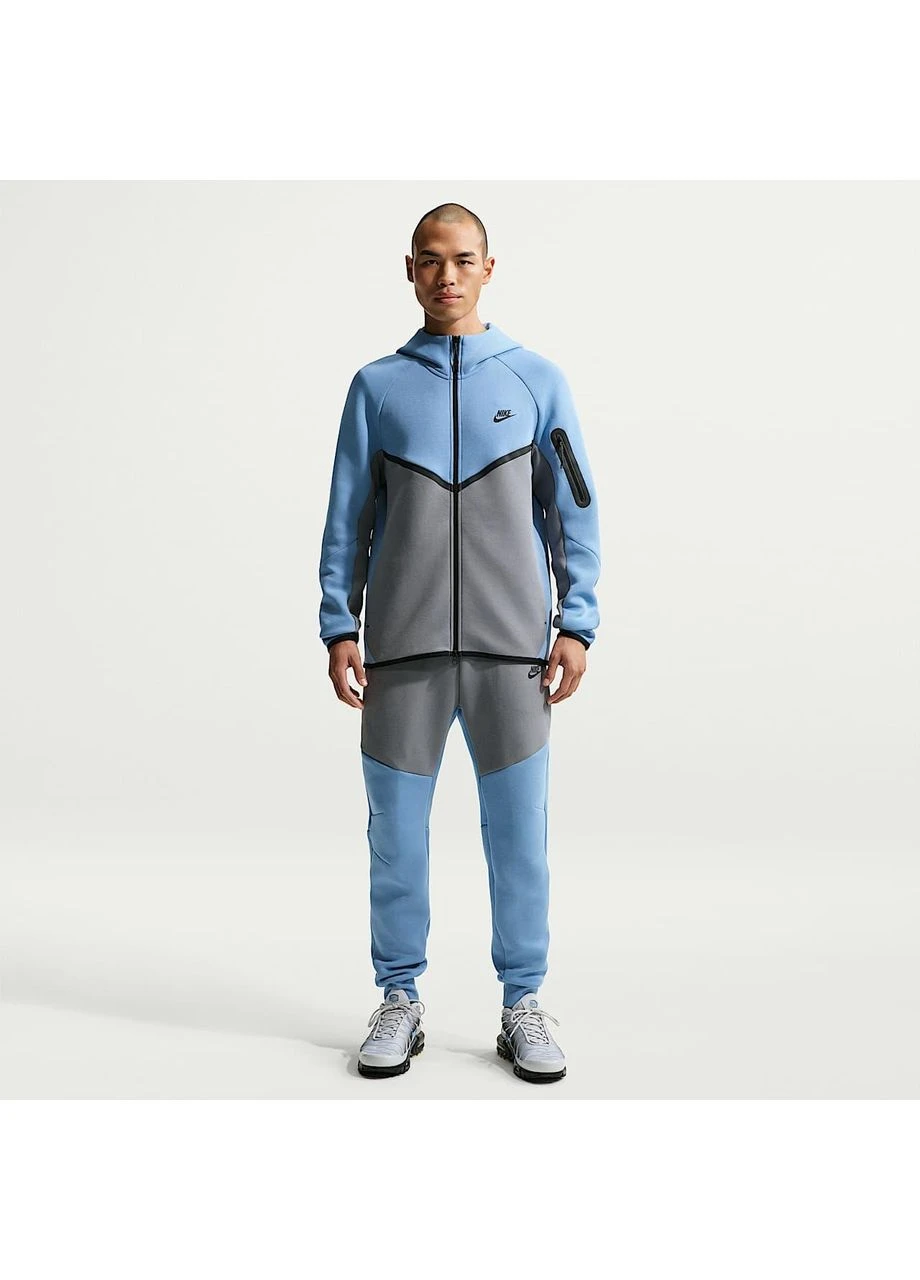 Толстовка Tech Fleece Fz Wr Blue/Grey HV0949-486 Nike (399364687)