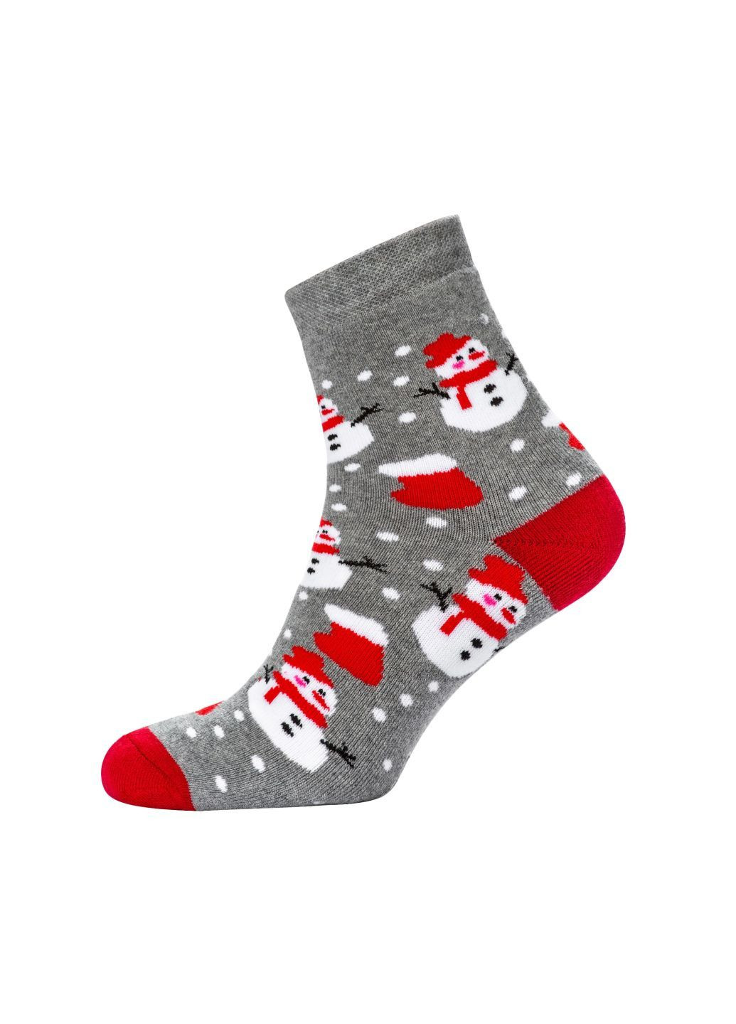 Серые набор (5 шт) женских махровых носков Siela (303731621)