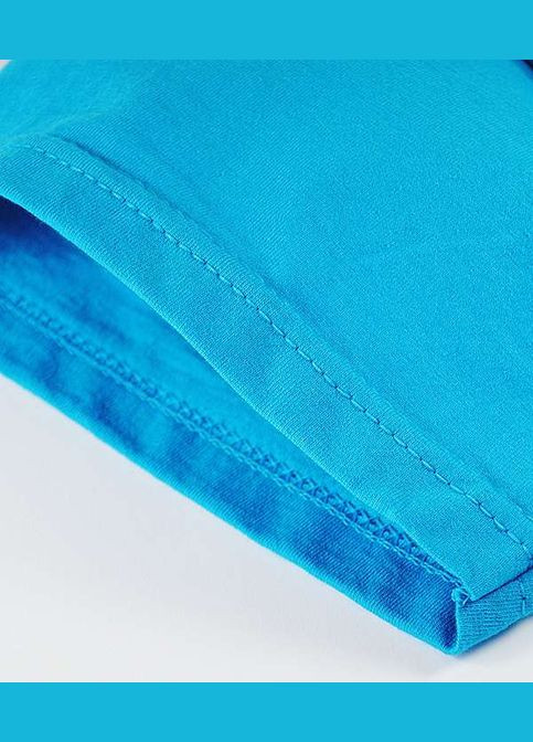 Голубая футболка мужская original t ультрамарин (0610820zu2xl) с коротким рукавом Fruit of the Loom
