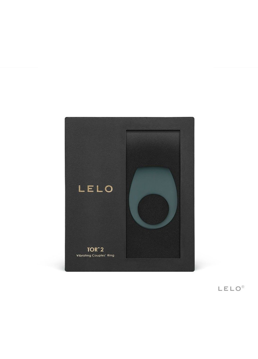 Эрекционное кольцо с вибрацией Tor 2 Green Lelo (317256342)