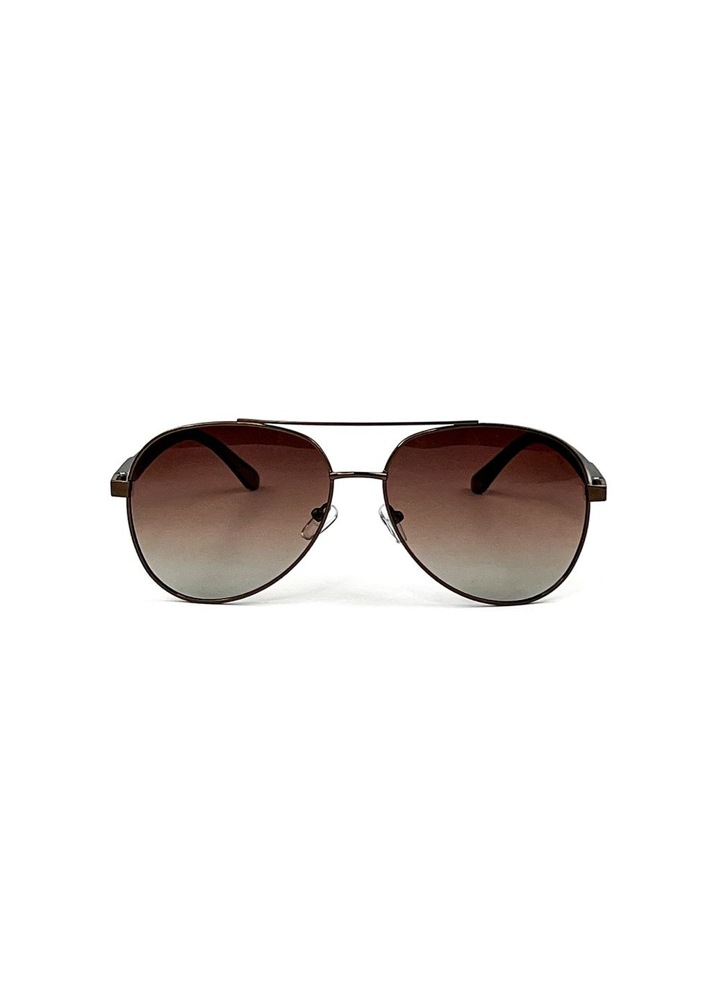 Солнцезащитные очки с поляризацией Авиаторы мужские 472-099 LuckyLOOK 472-099m (294977532)