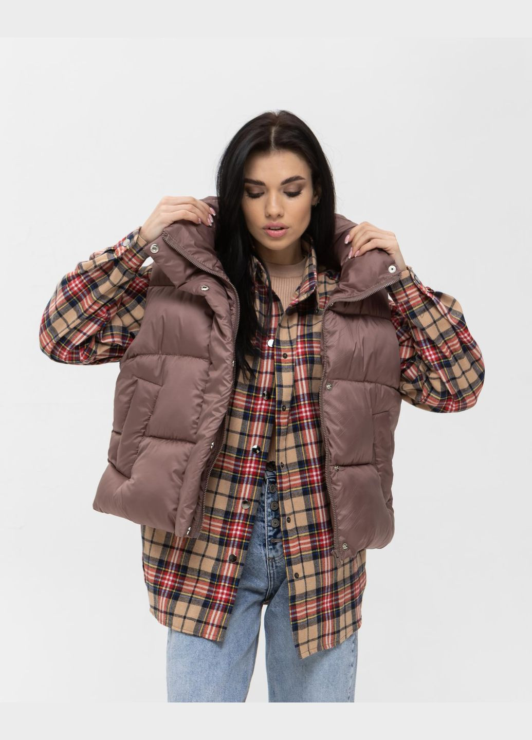 Женский жилет на пуху Vakko (319837714)