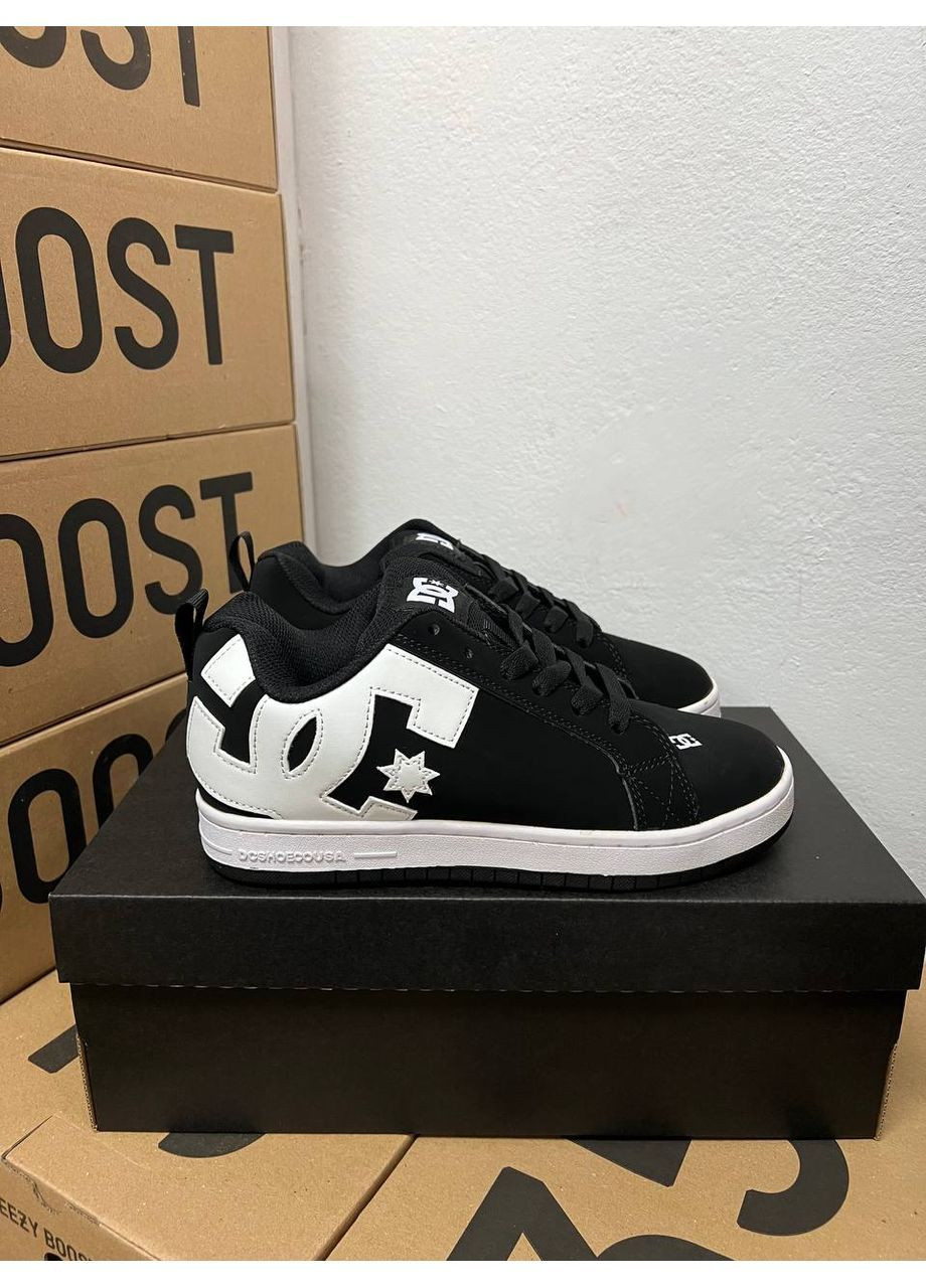 Чорні всесезонні кросівки dc black No Brand