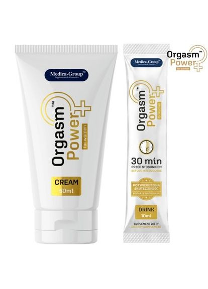 Напій Orgasm Power for Women Drink 10 ml Medica-Group (299008309)