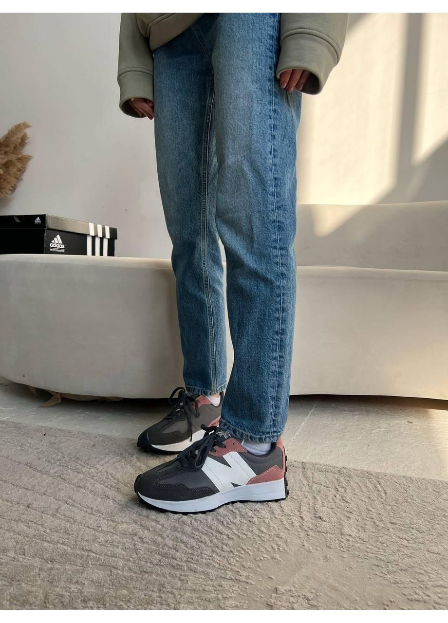 КРОСІВКИ ЖІНОЧІ NEW BALANCE 327 GREY НЬЮ БЕЛАНС 327 No Brand сірі демісезони (369389074)