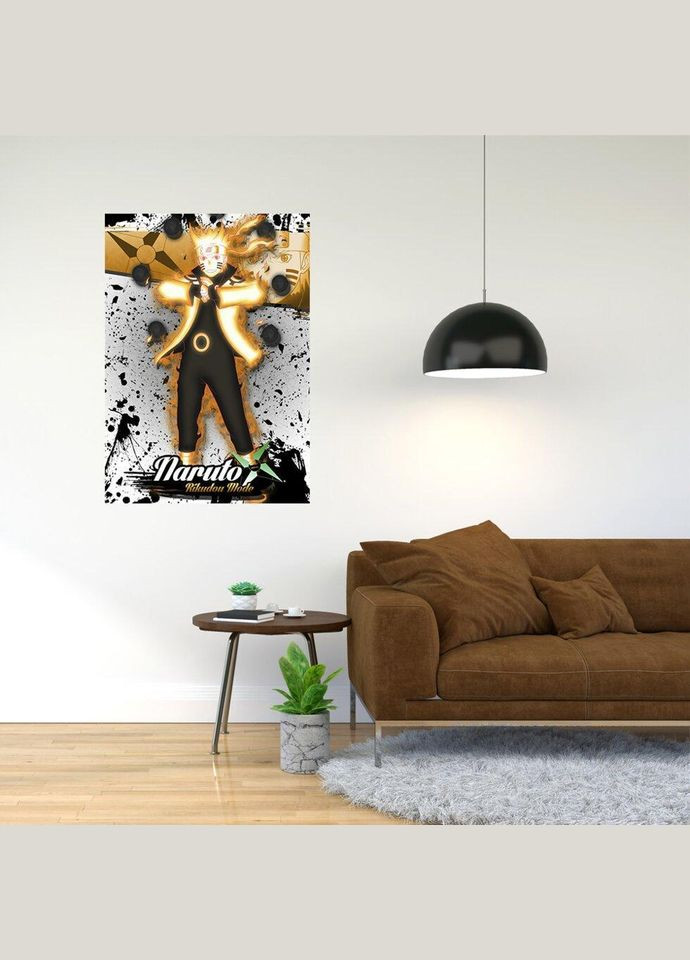 Плакат- з принтом "Naruto - Наруто (сенен-манга аніме) 6" A2 Кавун постер (316210261)