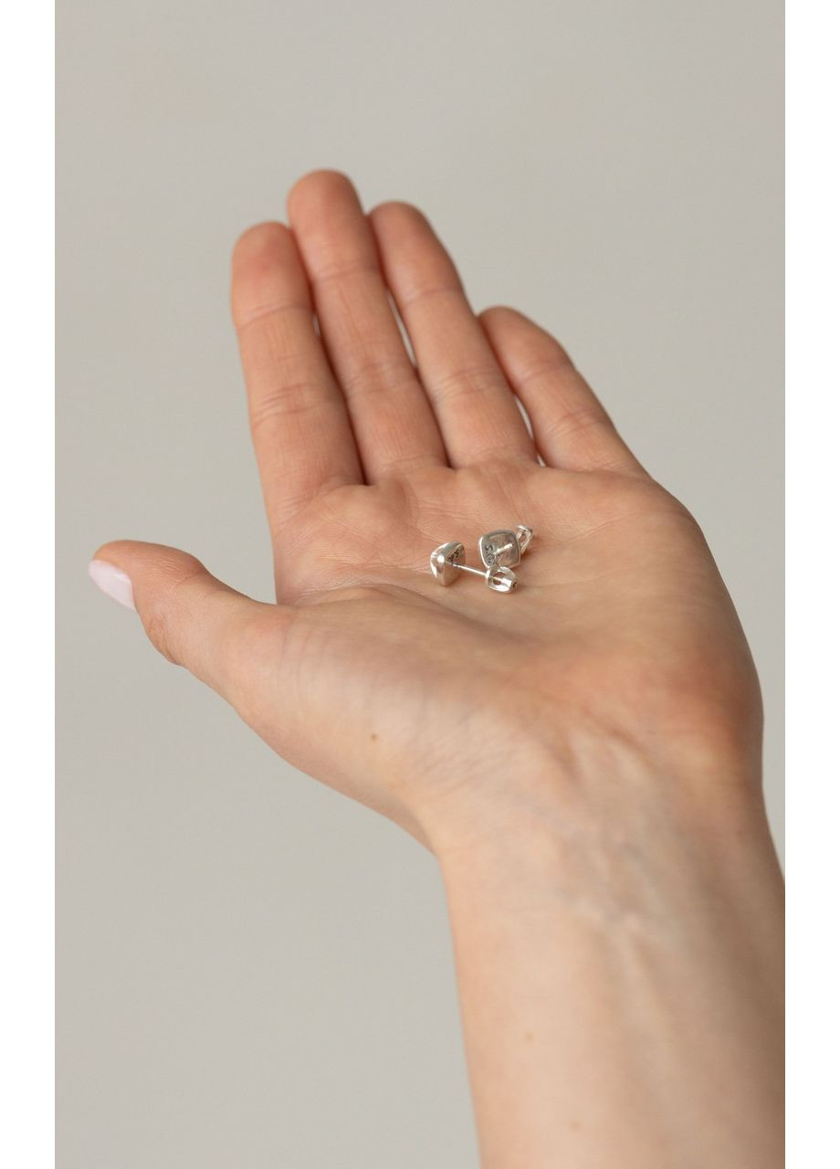 Пусеты серебряные Отражение Crystal 925 Skifska Etnika (364203274)