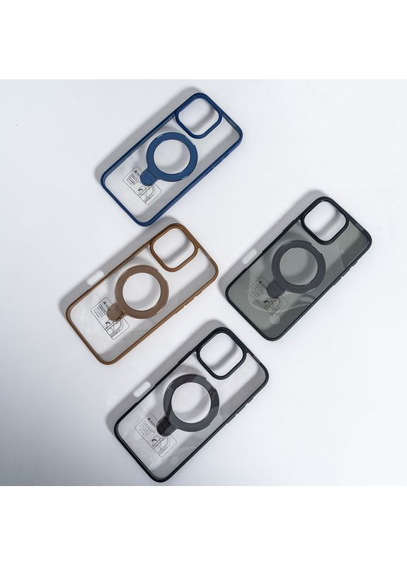 Чохол для смартфона Spigen AAA для Apple iPhone 16 (SPGMGRING16Black) No Brand Magnetic Ring (372841493)