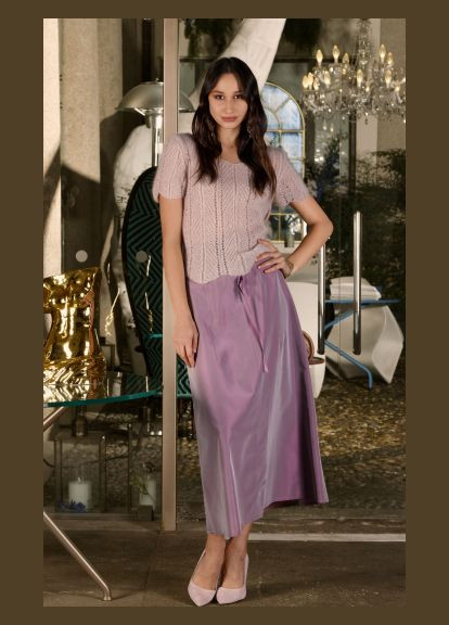 Мохер на шовку Silk Mohair № 9374 сіро-ліловий Сілк Мохер (Італия) Lana Gatto (365830016)