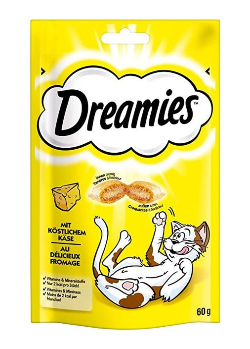 Лакомство для котов Cat подушечки со вкусом сыра 60 г 037986 Dreamies (268987663)