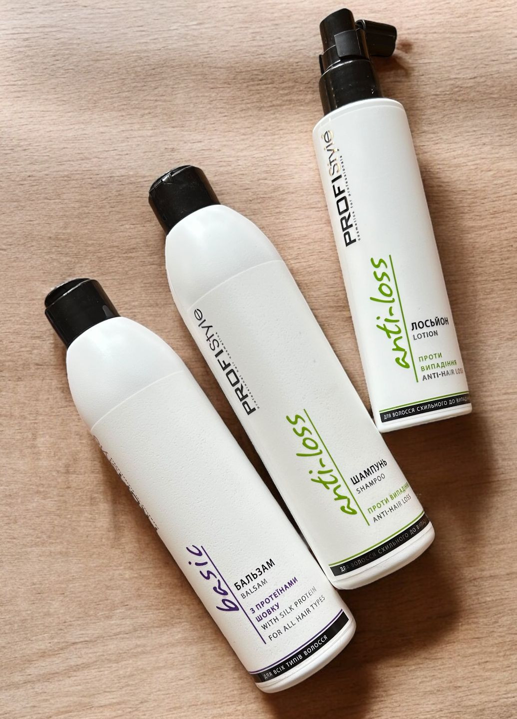 Набор против выпадения и стимуляции роста новых волос ANTI -LOSS PROFIStyle (303727879)