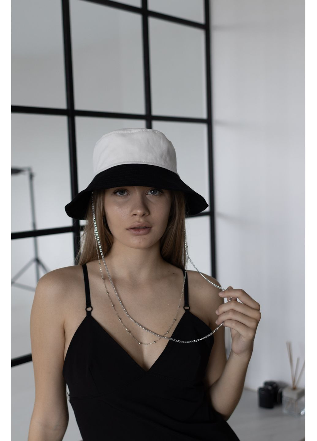 Панама капелюх з ланцюгом D.Hats (354185820)