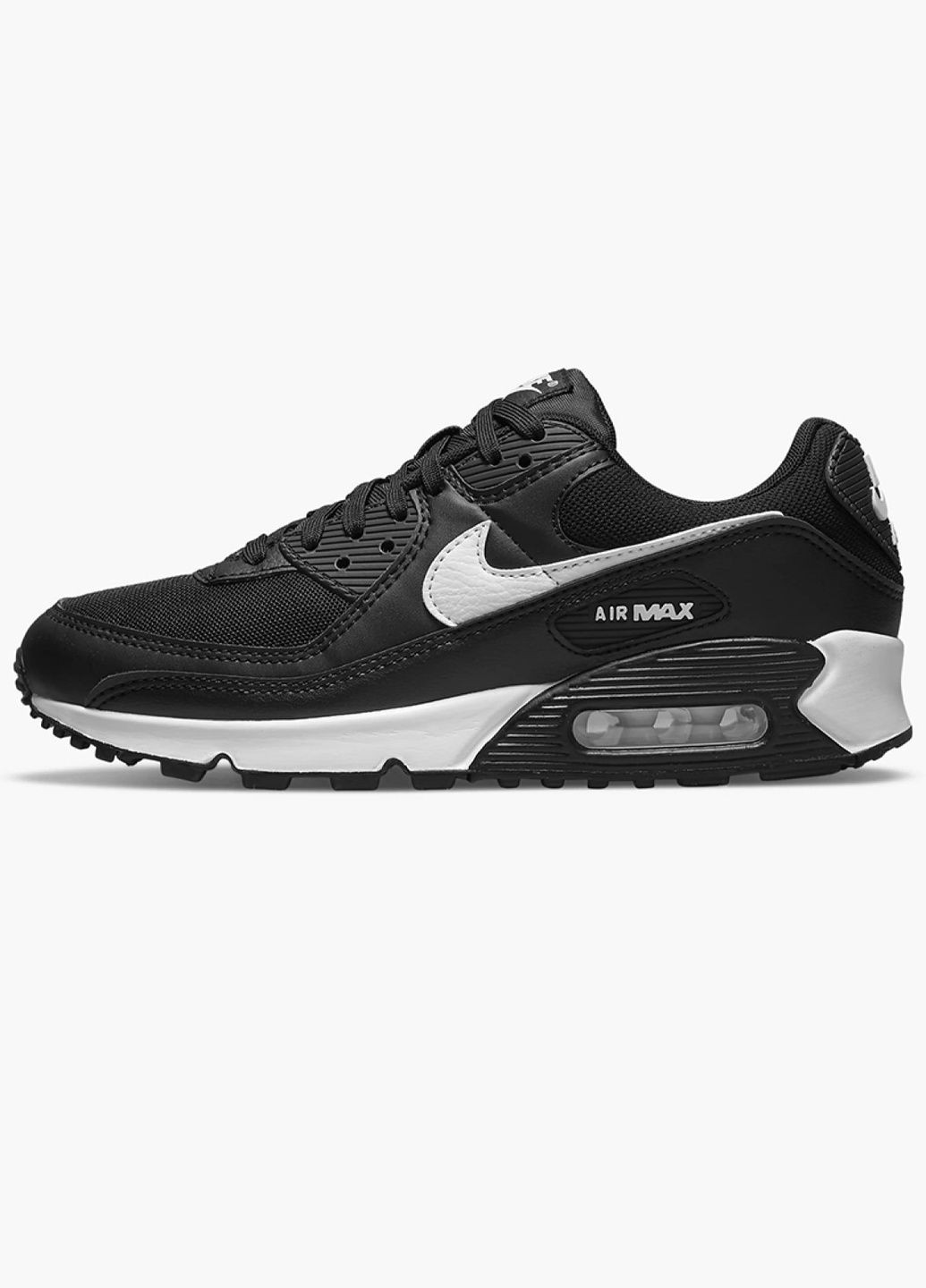 Кросівки жіночі Air Max 90 Black DH8010-002 Nike чорні (325415108)
