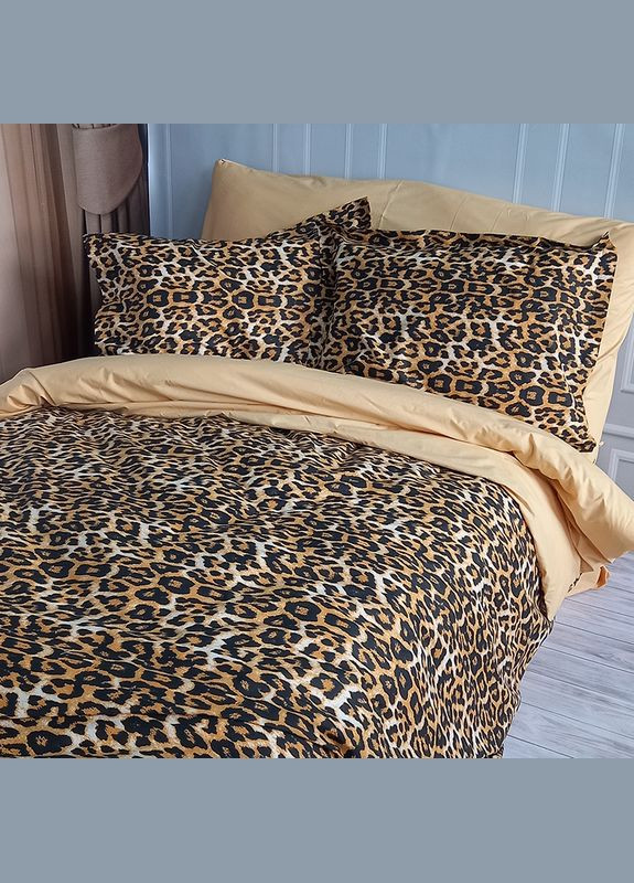 Постільна білизна Леопард Ранфорс Сімейна MERISET (278255579)