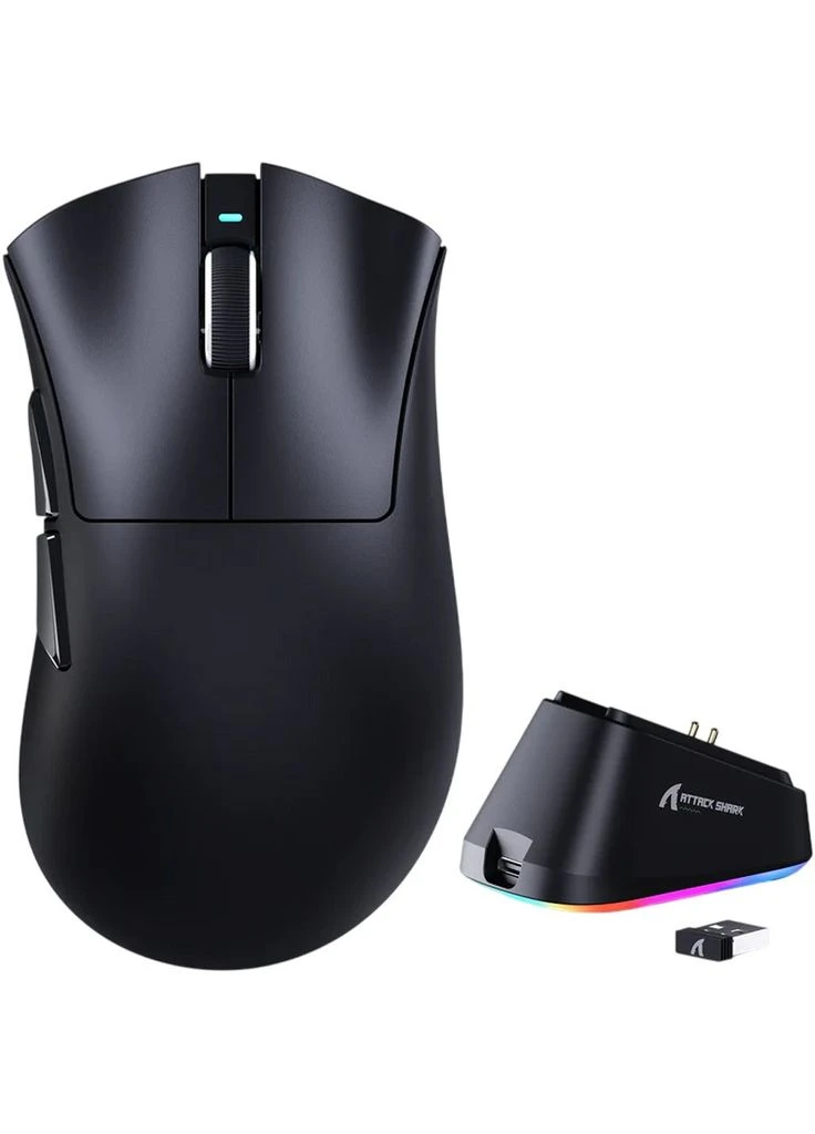 Миша V3 Pro Wireless Black (AS-6972792472577-B) [166749] ATTACK SHARK (400986608)