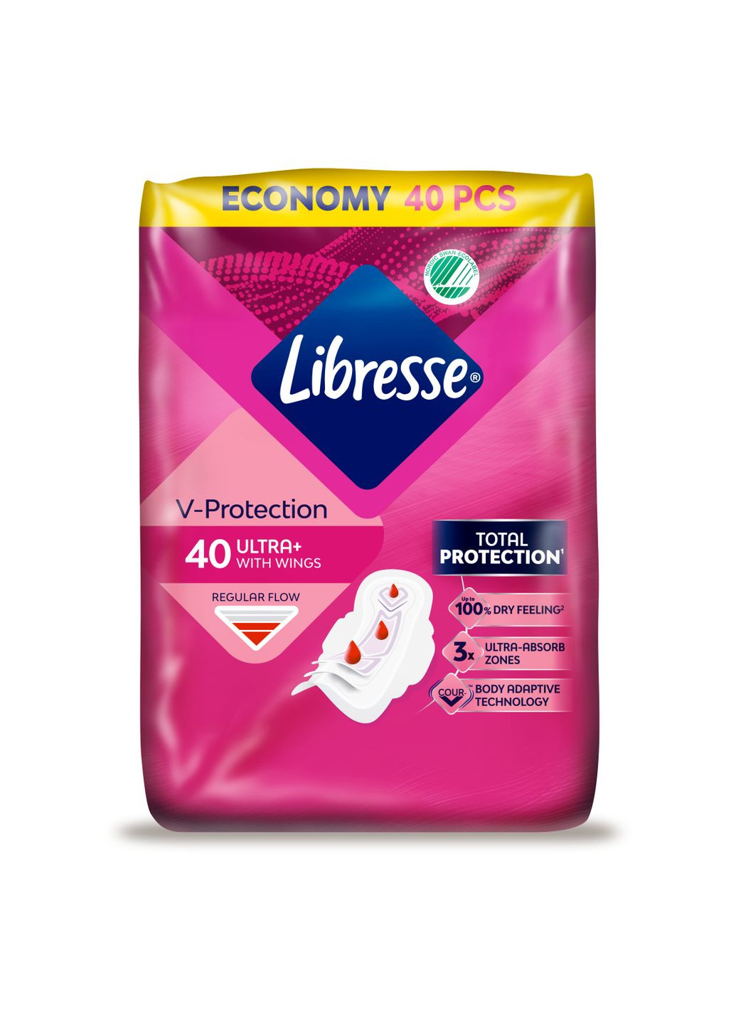 Гигиенические прокладки Ultra Normal Soft, 40 шт. Libresse 8880 (328231451)