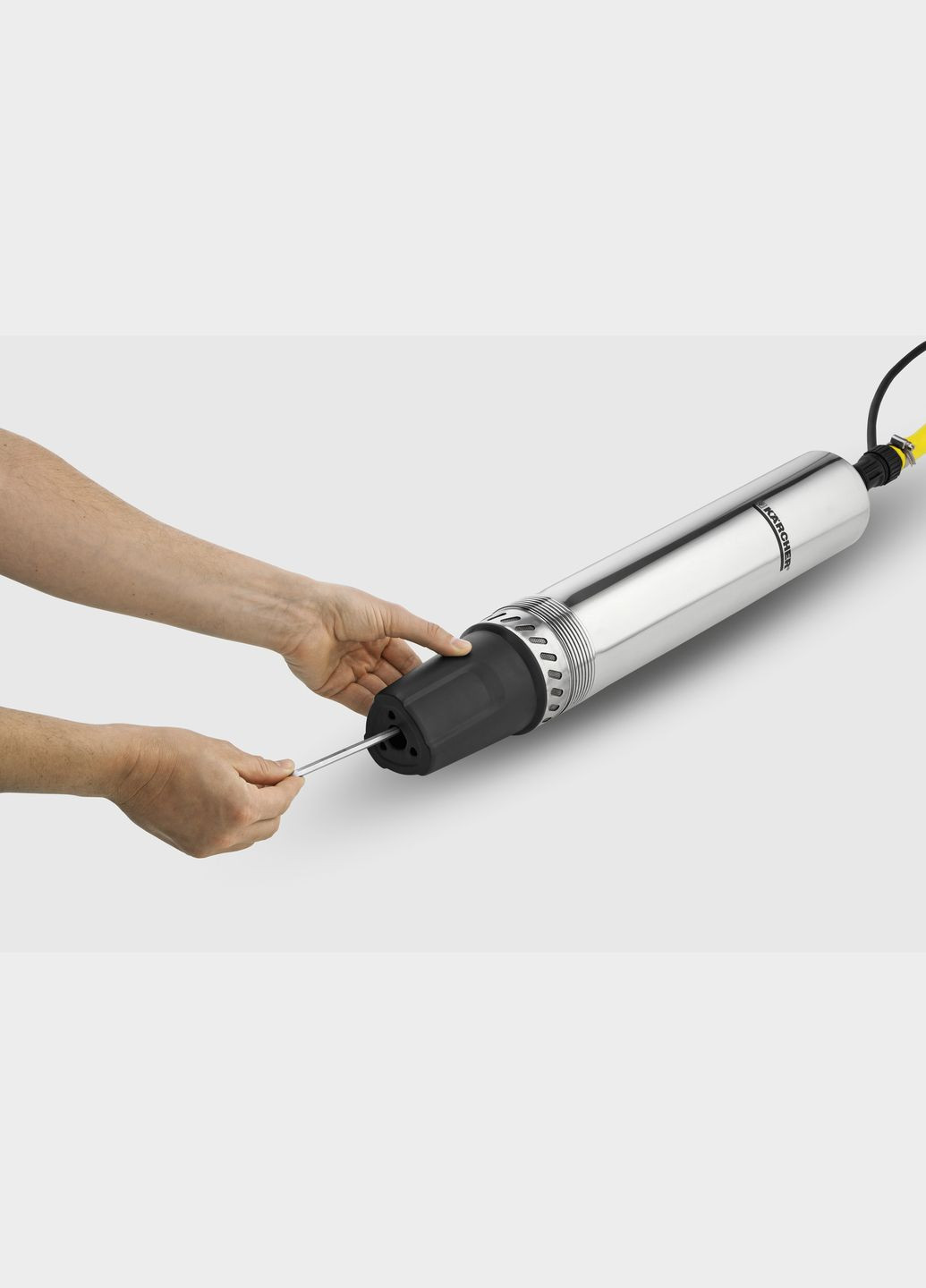 Скважинный насос ВР 4 Deep Well, 700 Вт, 4600 л/с, 43 м, 4.3 бар, 12 м, 150 мм, 35 °C, G1, 7.14 кг KARCHER (315759624)