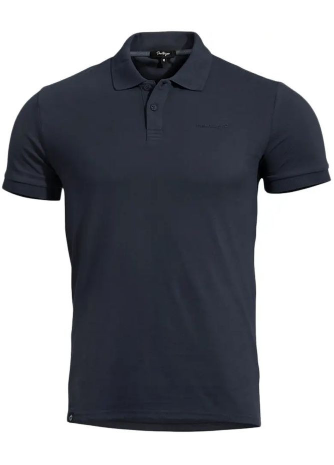 Комбинированная футболка oth piquet polo shirt idnight blue Pentagon