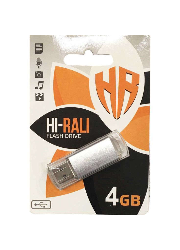 Флеш-накопитель USB 4GB Corsair Series Silver (HI-4GBCORSL) Hi-Rali (336954521)