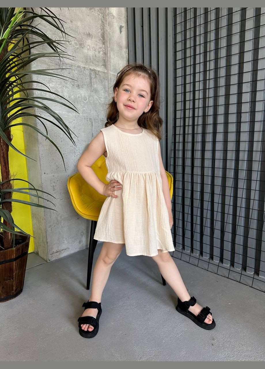 Молочное платье для девочек Україна (336155005)