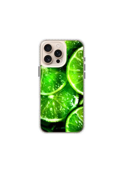 Чехол на iPhone 16 Pro Max Зеленые дольки лимона "852pc-3706-2448" Endorphone (351852879)