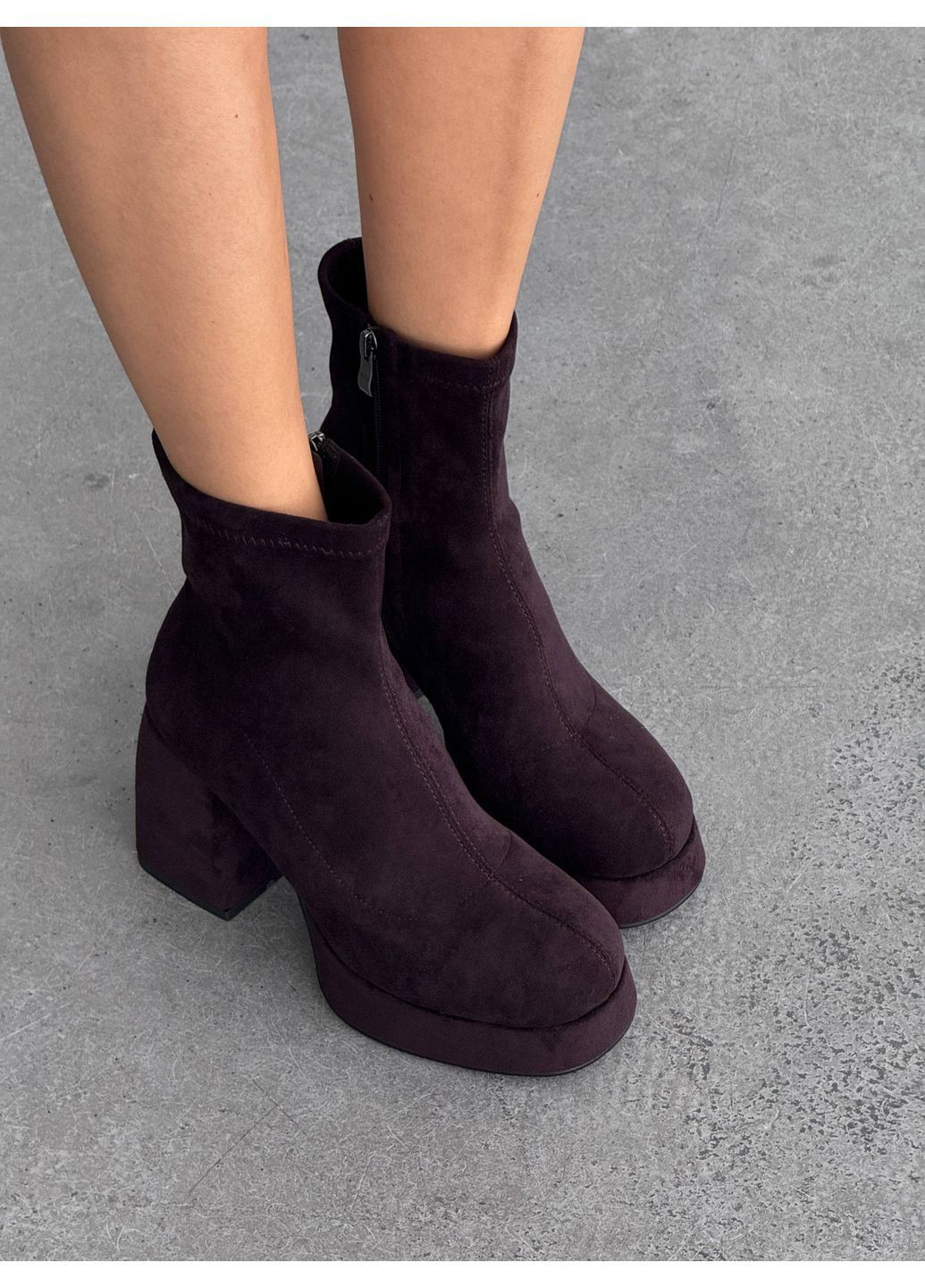 Коричневі демісезонна демісезонні ботильйони Helen