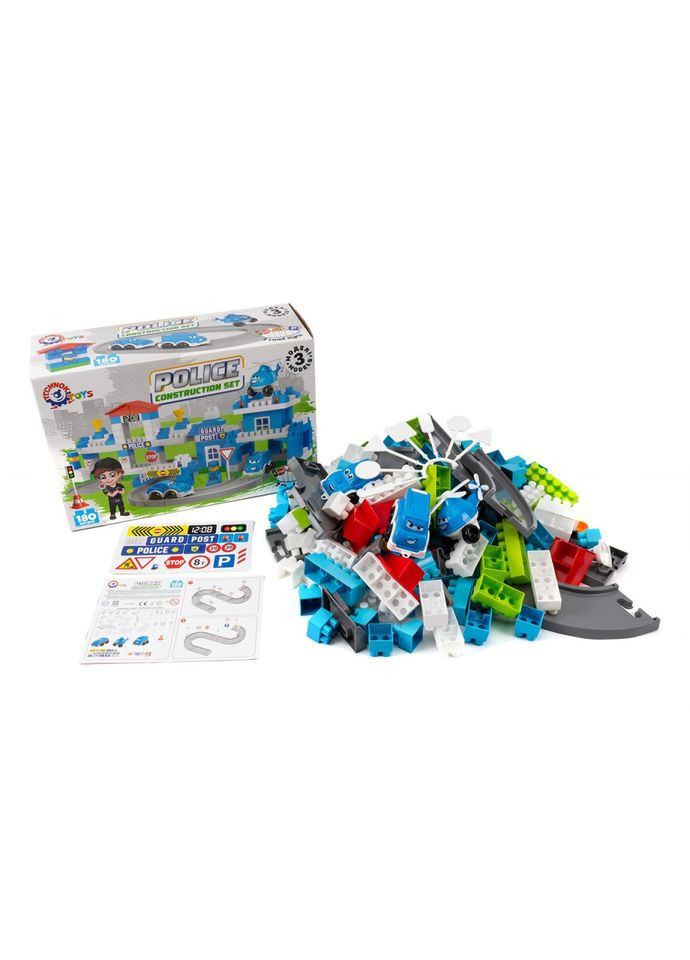 Игровой набор конструктор "Police" 8447TXK 180 деталей ТехноК (363122759)
