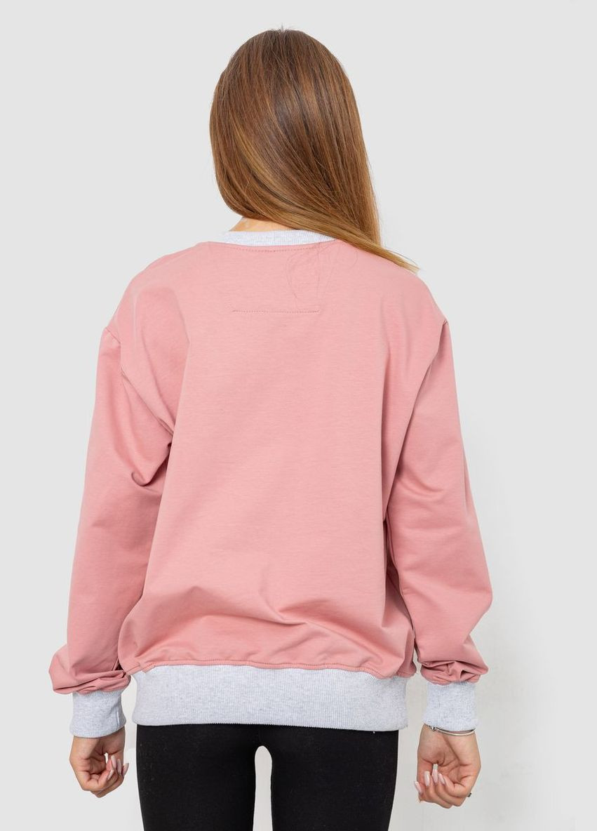 Пудровый свитшот женский на манжете Ager (317276374)