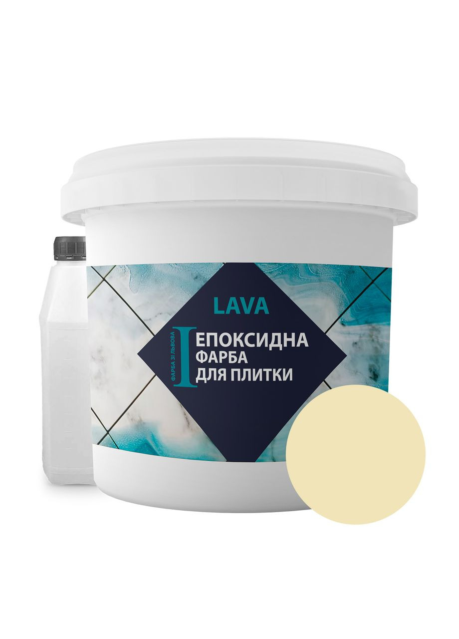 Эпоксидная краска для плитки 1 кг Бежевая ral1015 No Brand (365781605)