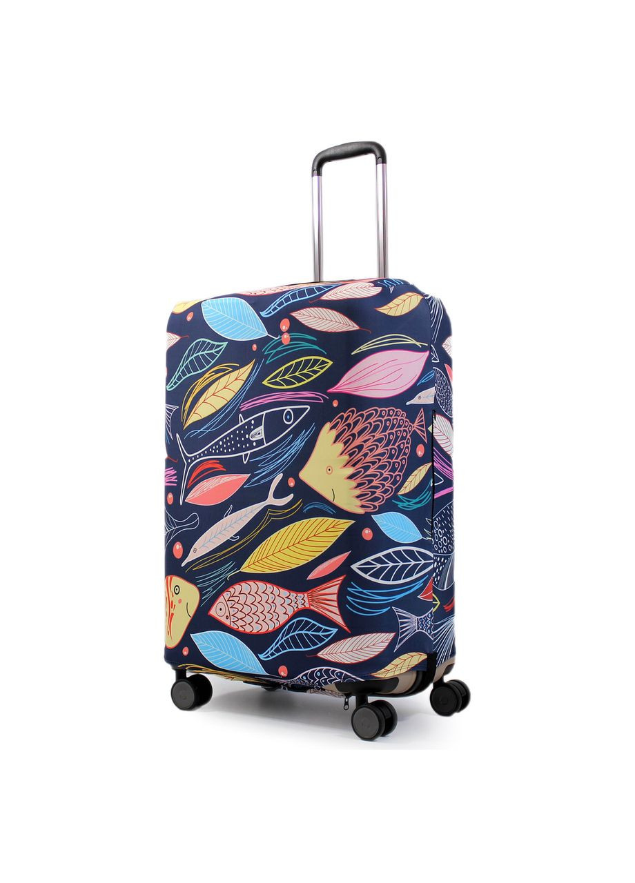Чохол для валізи Польща малий (дайвінг) рибки/ 151-20 FLY (324801547)