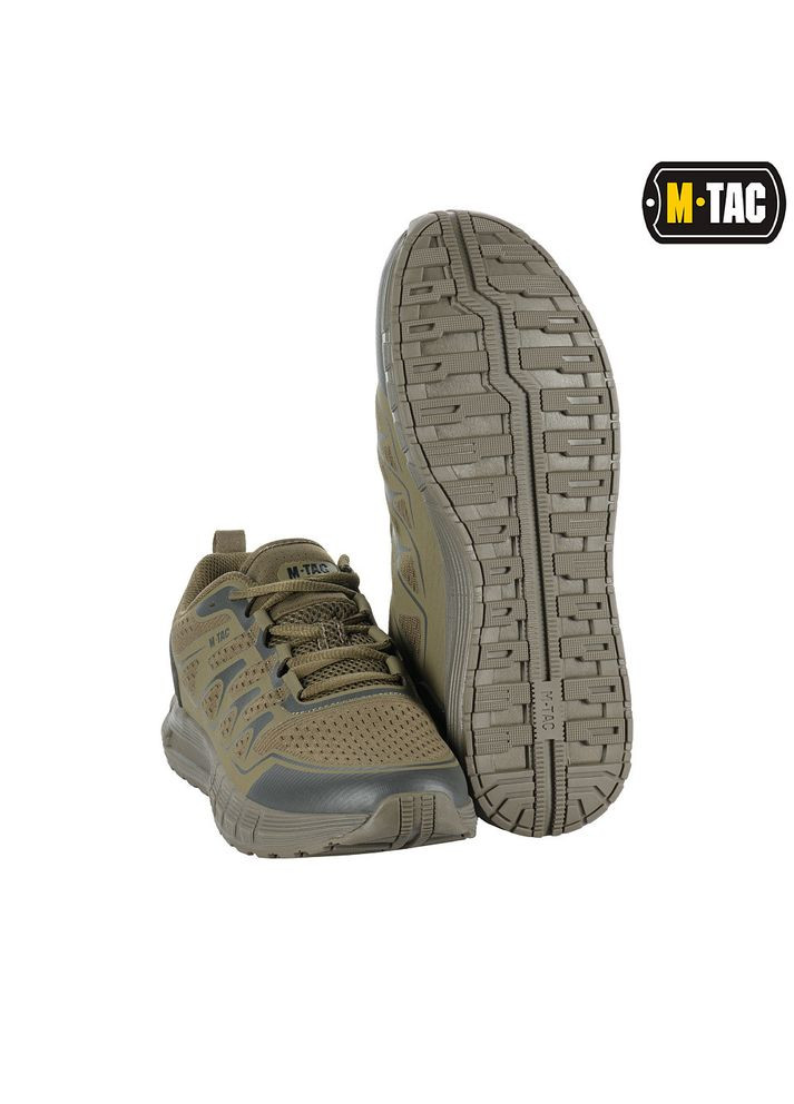 Чоловічі літні тактичні кросівки олива Summer Sport Dark Olive M-TAC (338861606)