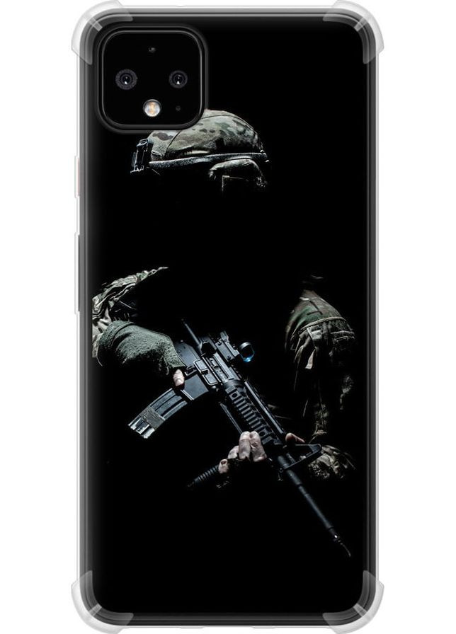 Силіконовий протиударний с посиленими кутами чохол 'Захисник v3' для Endorphone Google Pixel 4 XL (258691080)