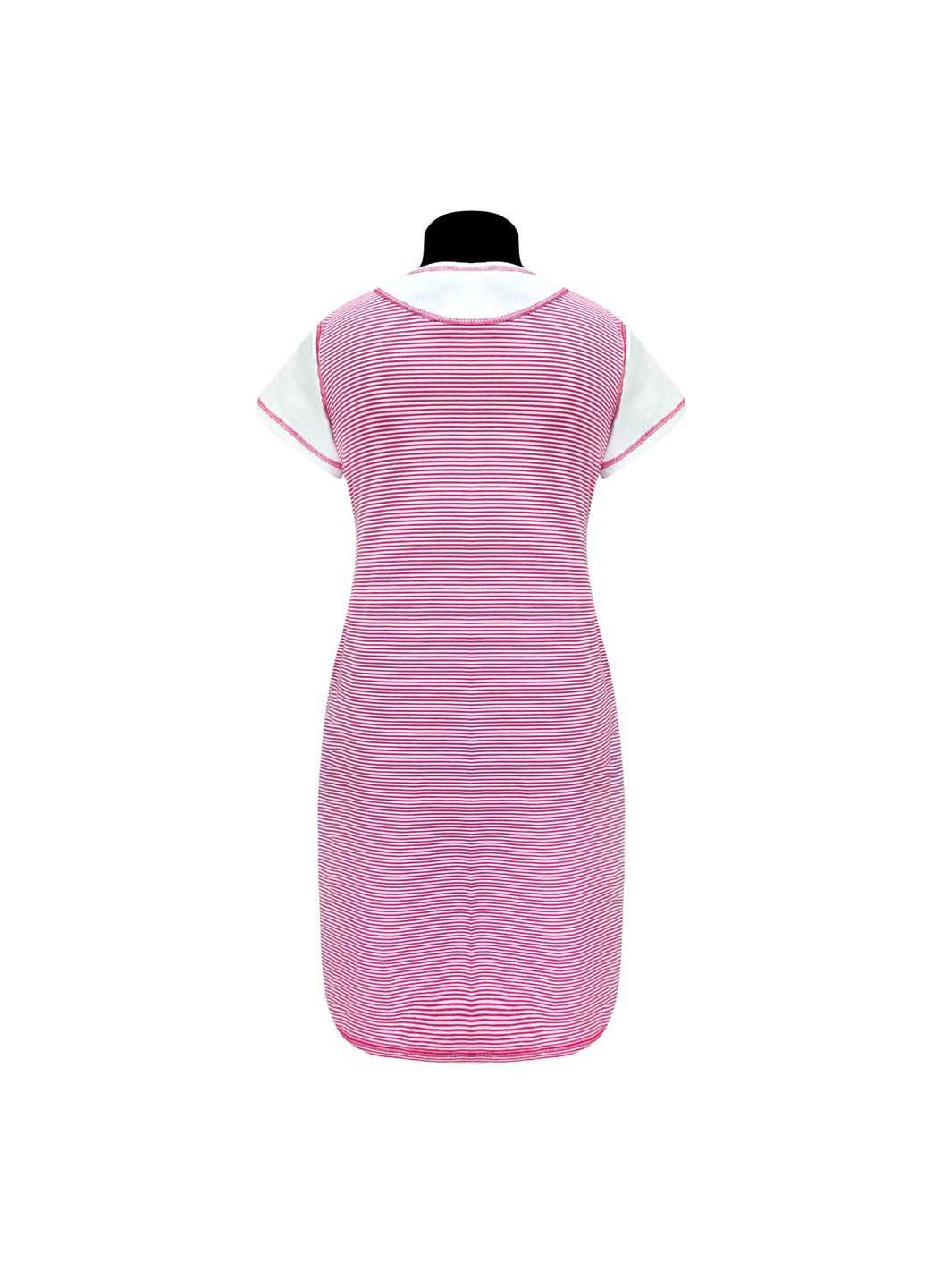 Комбинированное кэжуал платье Жемчужина стилей в полоску