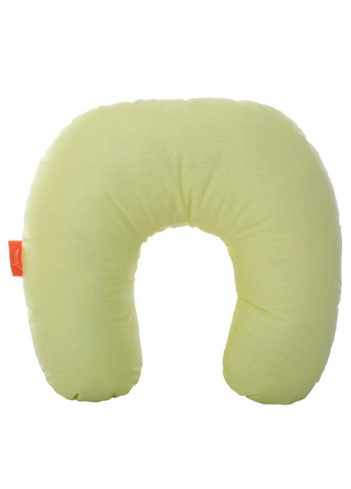 Подушка дорожня з гречаним лушпинням Салатовий 30х30 см (2305453218) Homefort (328059668)