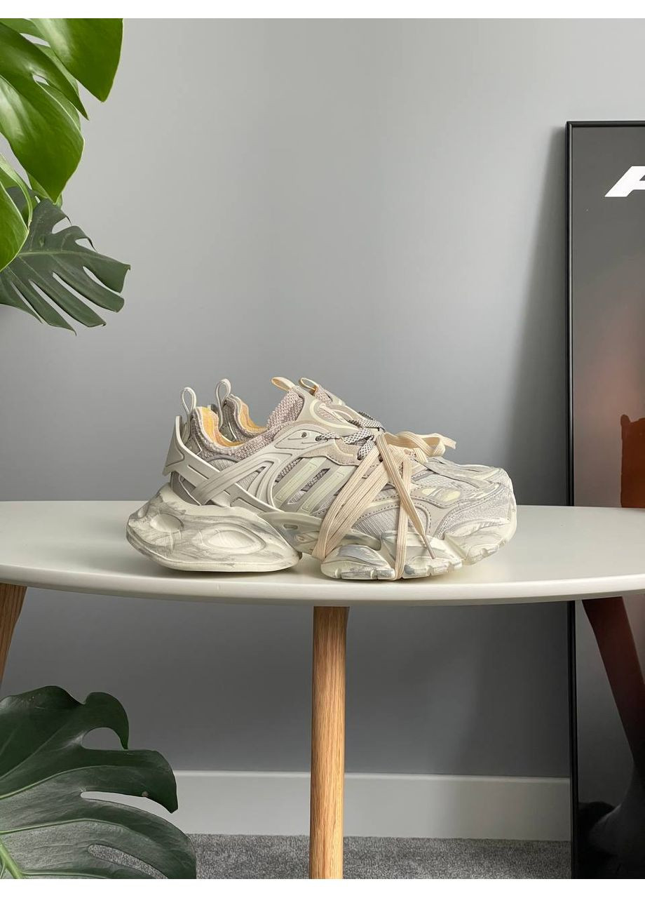 Кросівки жіночі і чоловічі Adidas Vento XLG Deluxe Beige | Адідас Венто Делюкс бежеві No Brand сірі демісезони (356764840)