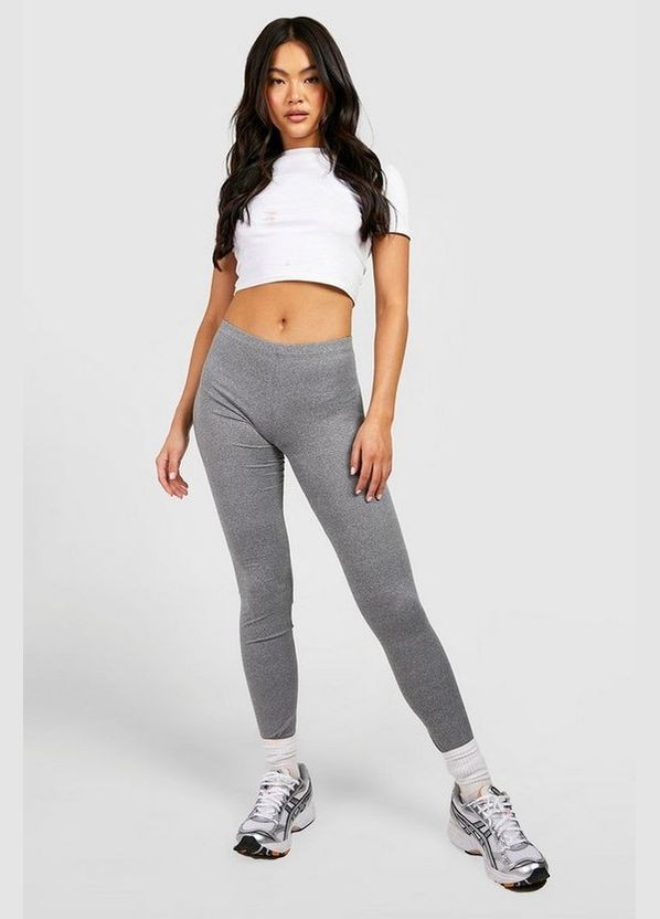 Серые демисезонные леггинсы Brave Soul