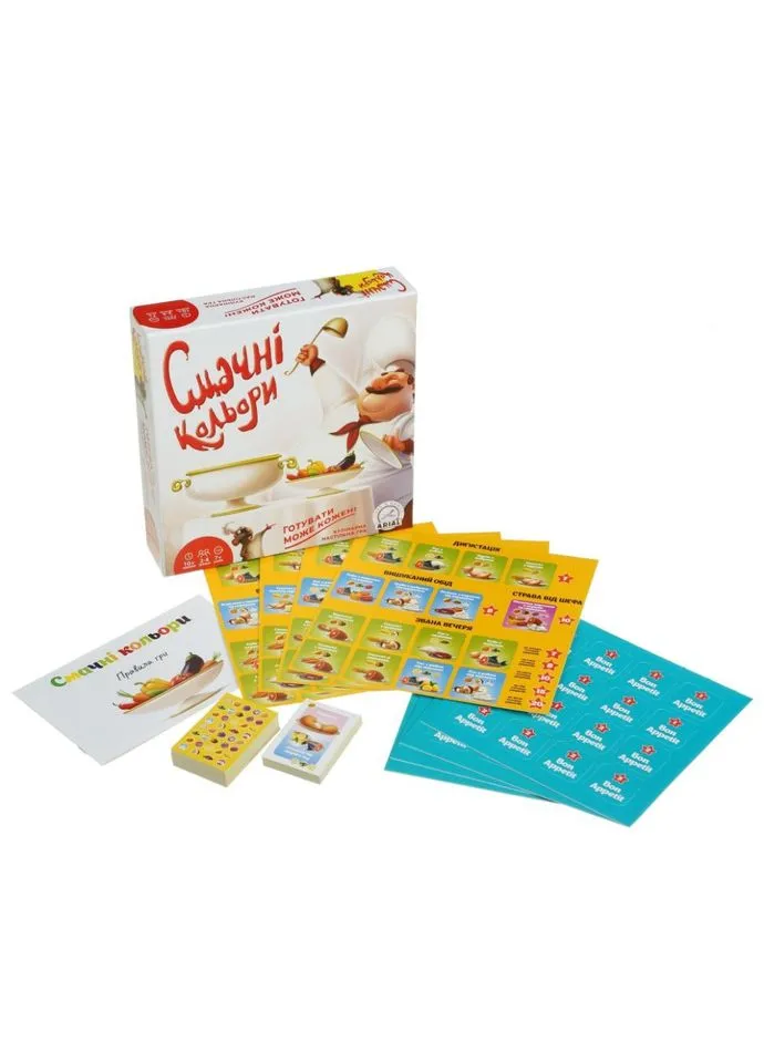 Детская настольная игра «Вкусные цвета» 320053 Arial (389137109)