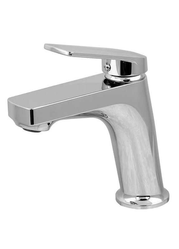 Смеситель для умывальника Lucas-001 SET Chrome с подводом (PM0707) PLAMIX (325477992)