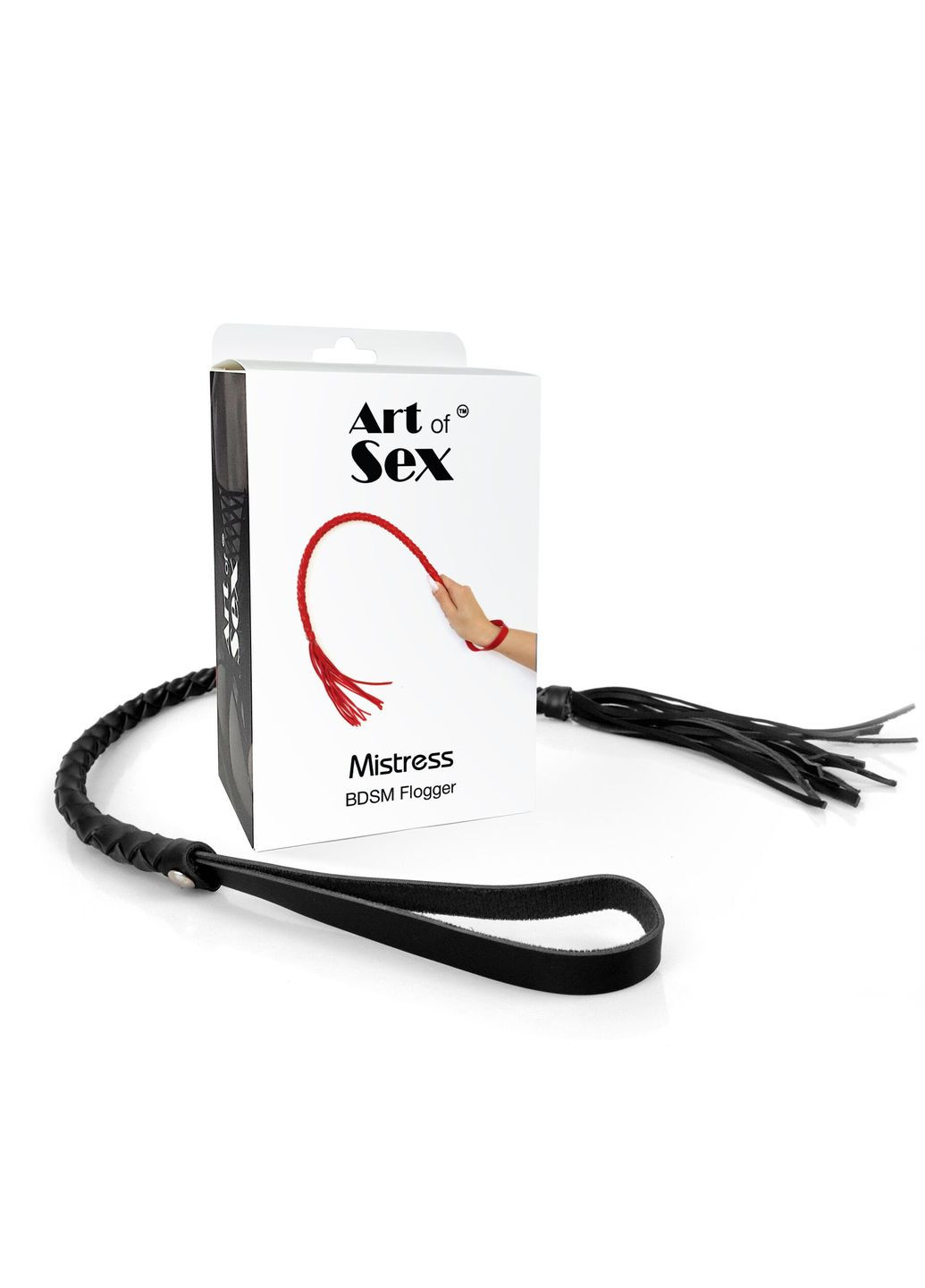 Батіг з екошкіри Mistress, чорний Art of Sex (297572392)