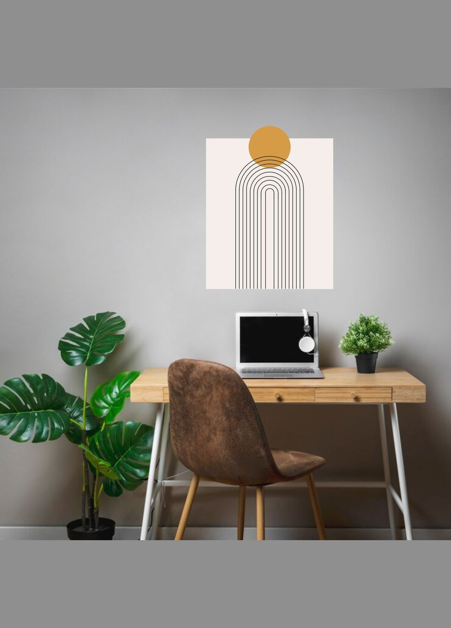 Вінілова інтер'єрна на стіну, шпалери та інші поверхні "Boho style. Бохо" з Оракалу Кавун наклейка (316189432)